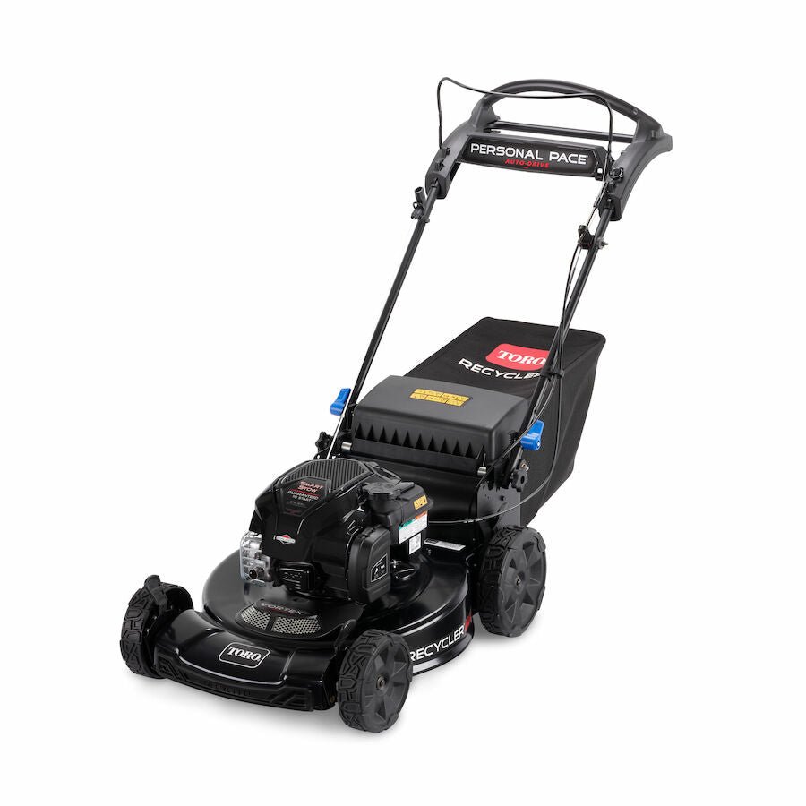 Toro Recycler Max Mower 163cc Briggs Engine Personal Pace with Smart Stow (22")