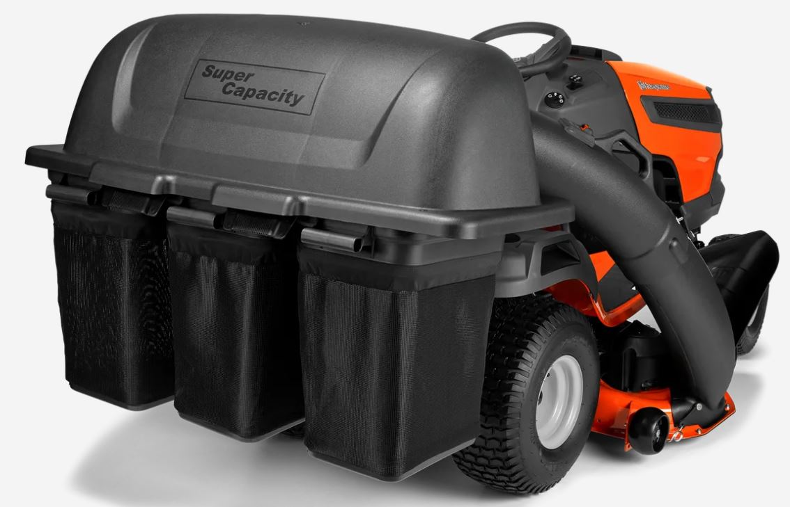 Husqvarna 591111301 Triple Bagger Fits 54-Inch ClearCut Tractors