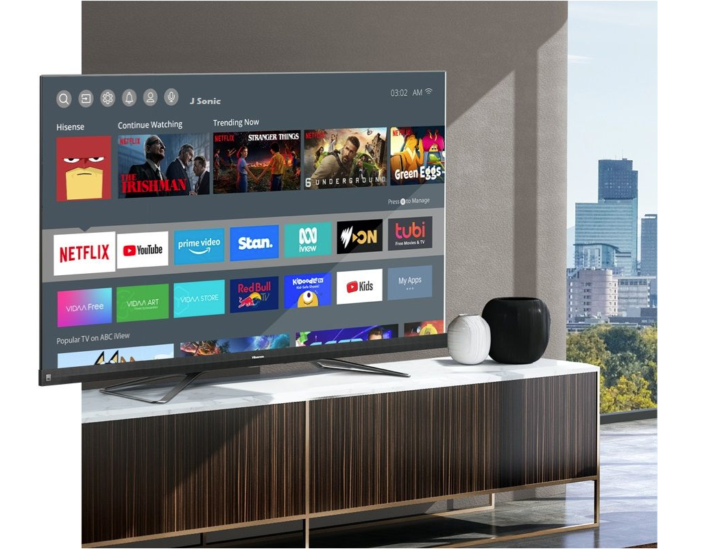 Hisense 65 Inch ULED 4K SERIES Q8 65Q8