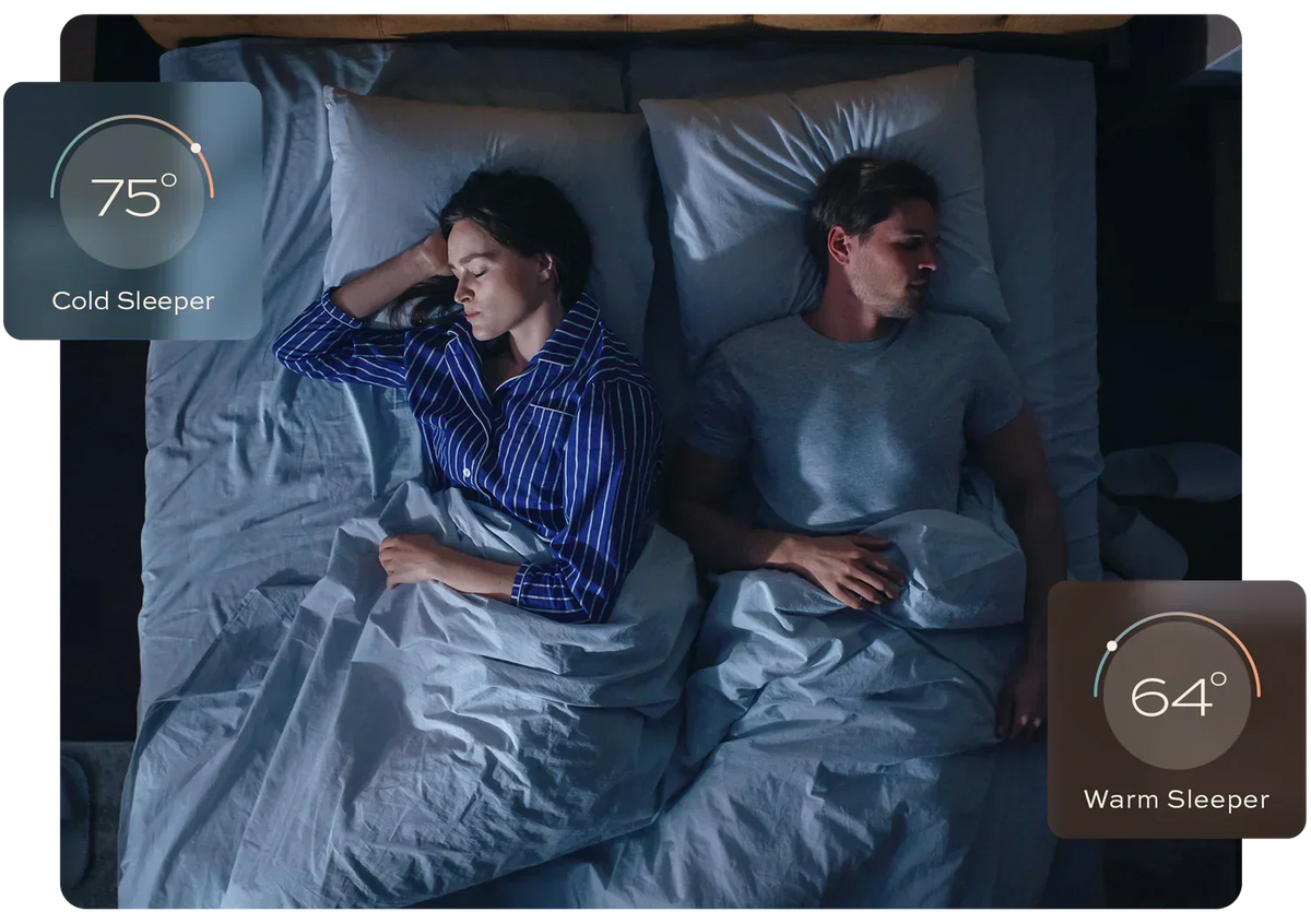 Customatic® DreamSense DreamTemp™ Firm Mattress - Advanced Cooling Gel Foam