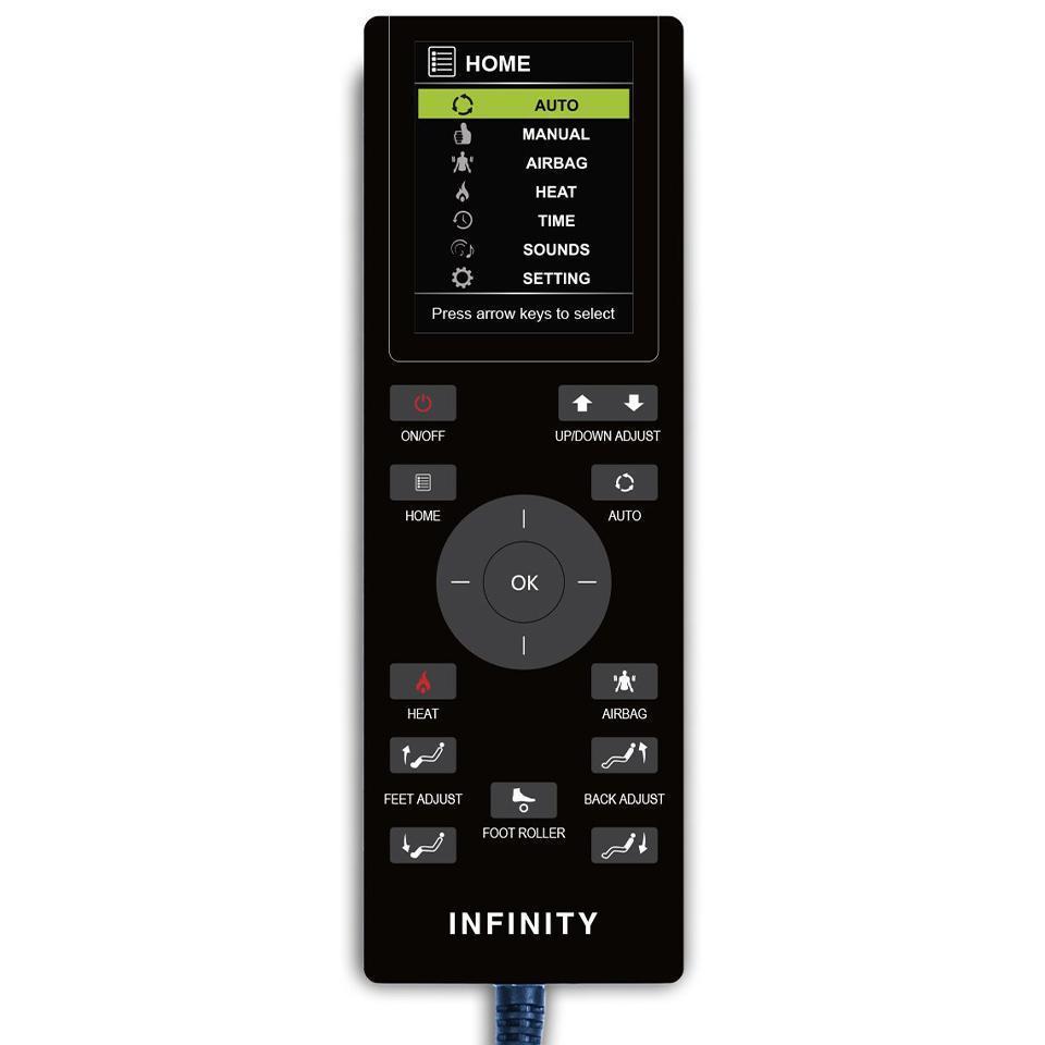 Infinity IT-8500 Plus Luxury Massage Chair – High-Performance S-Track Roller System with Zero-Gravity Positioning, Integrated Foot Rollers, and Lumbar Heat Therapy - Floor Model Closeout