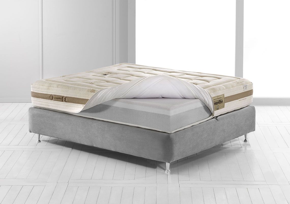 Magniflex Toscana Cotton Grande Dual 12” Organic Flippable Memory Foam Mattress