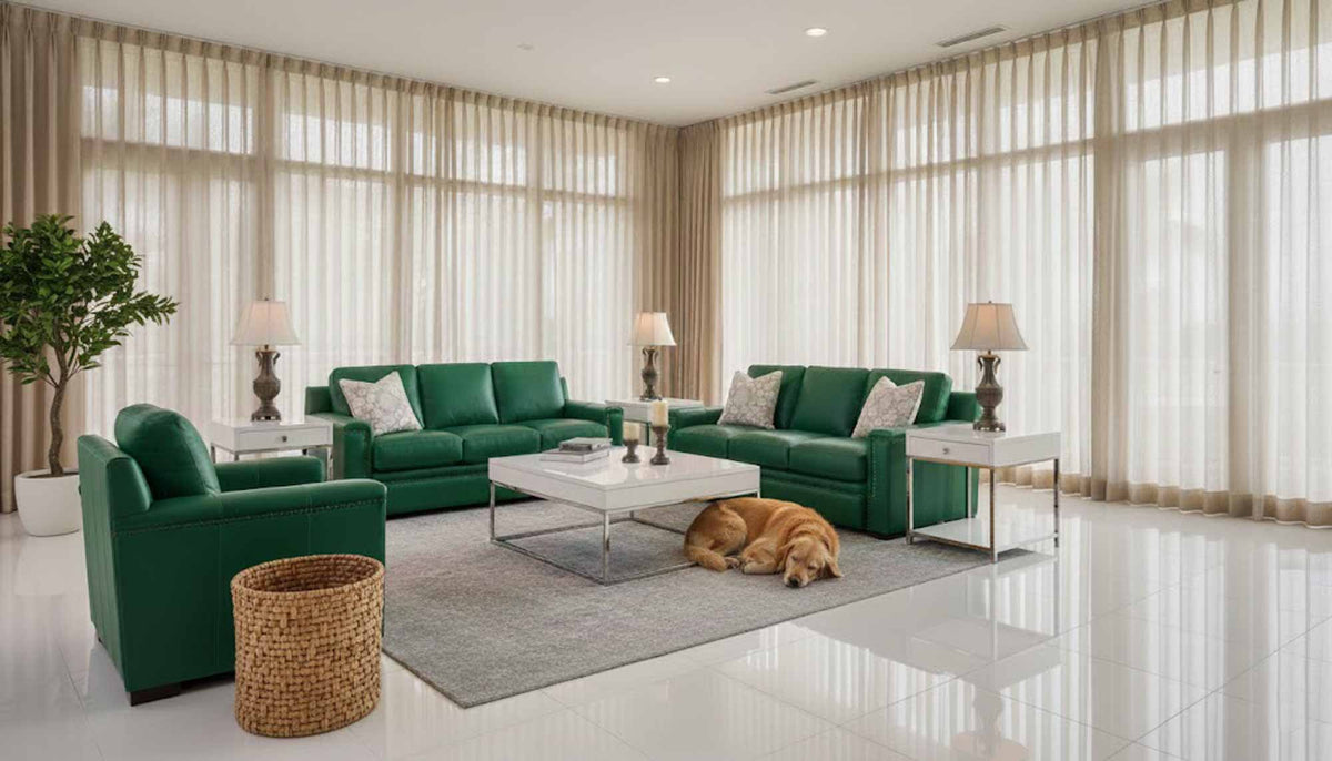 Franklin Leather Sofa