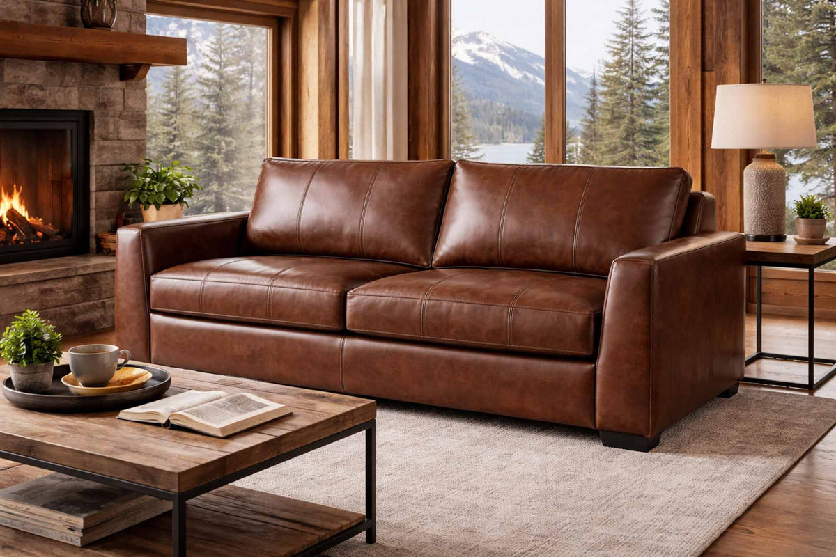 Eliana Leather Sofa