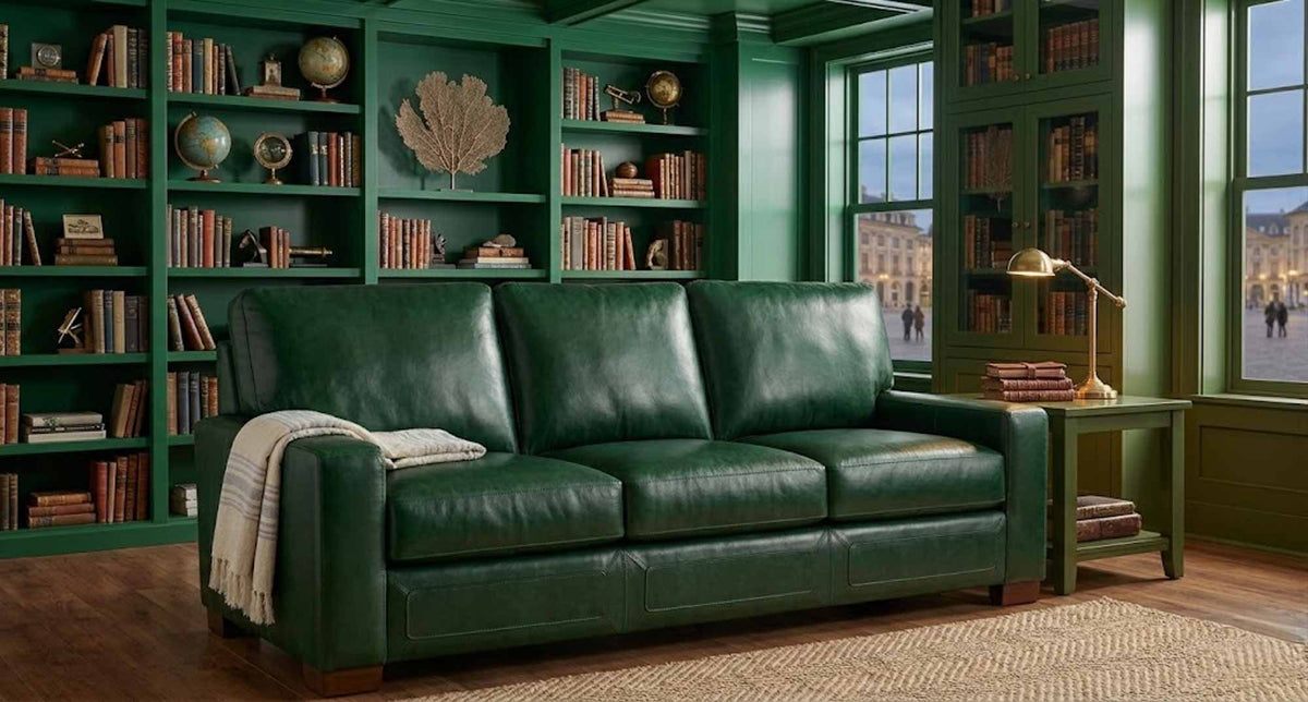 Stassi Leather Sofa