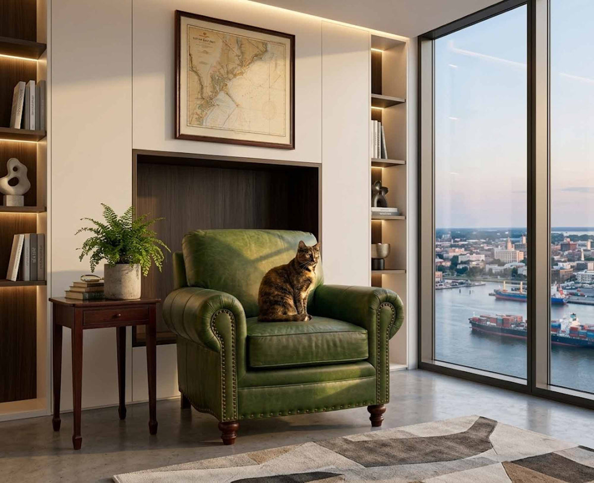 Port Leather Chair