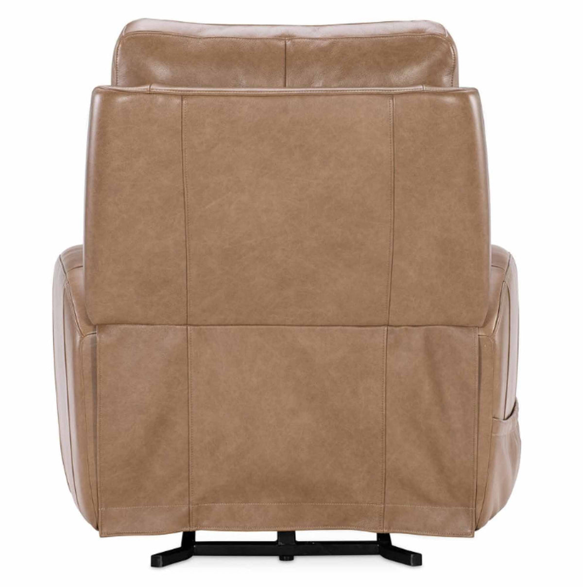 Raze Leather Power Lift Recliner With Articulating Headrest And Lumbar In Light Brown