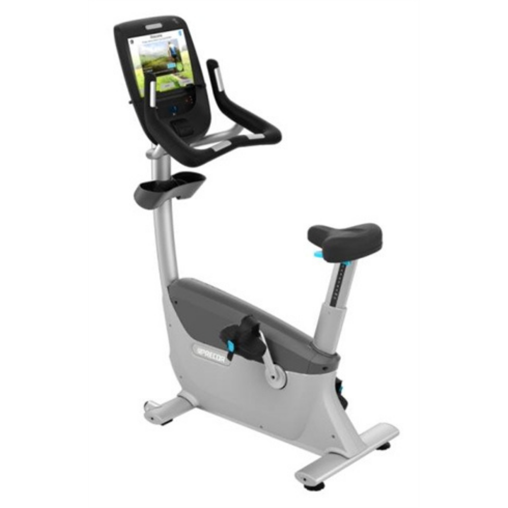 Precor UBK 885 Upright Bike + P82 Console