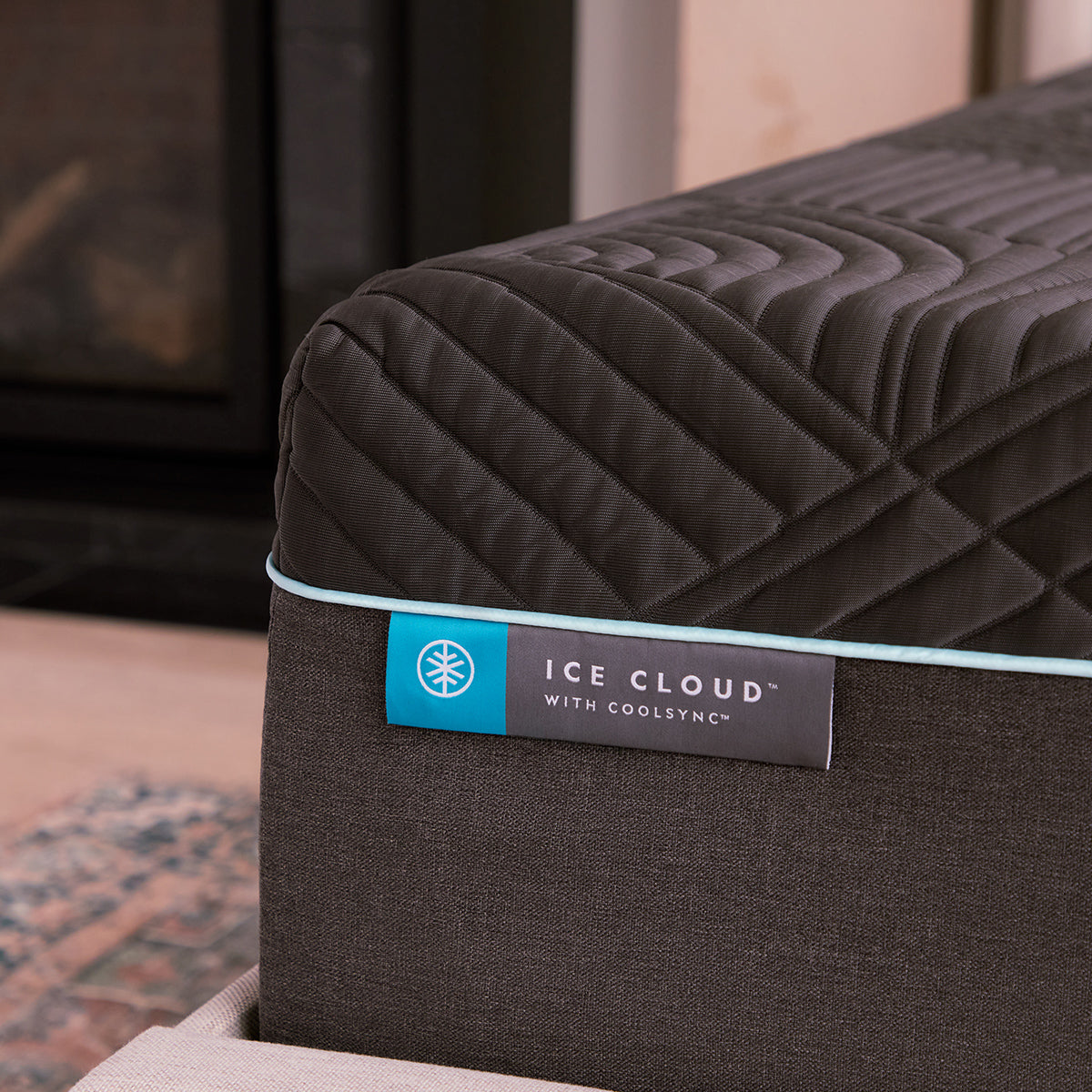 Malouf Ice Cloud 14" Cool Sync Hybrid Mattress