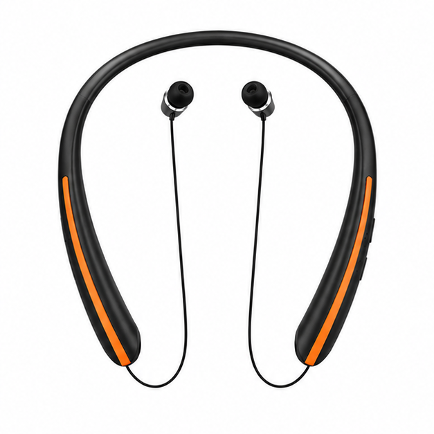 Wireless Bluetooth Neckband Headphones – Hi-Fi Stereo Sound