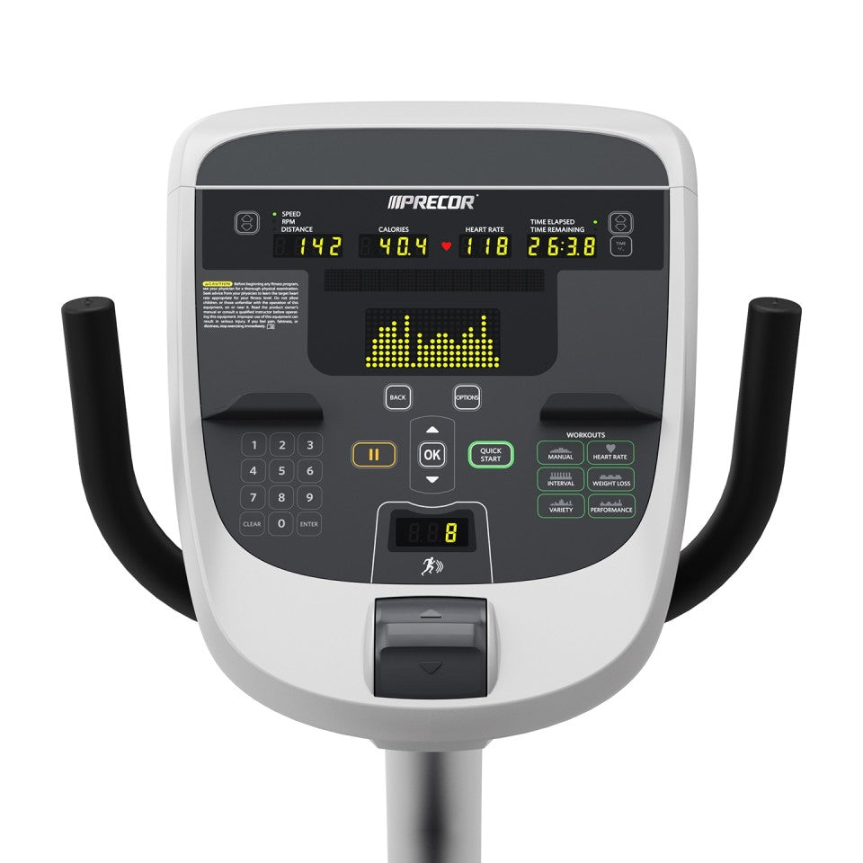 Precor RBK 835 Recumbent Bike + P30 Console