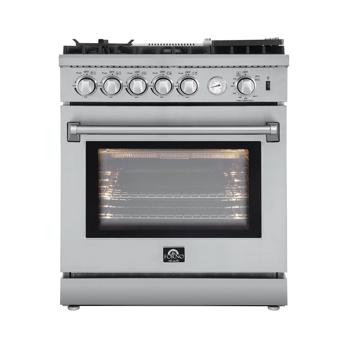 Forno FFSGS6275-30 30-Inch Freestanding Gas Range with Convection