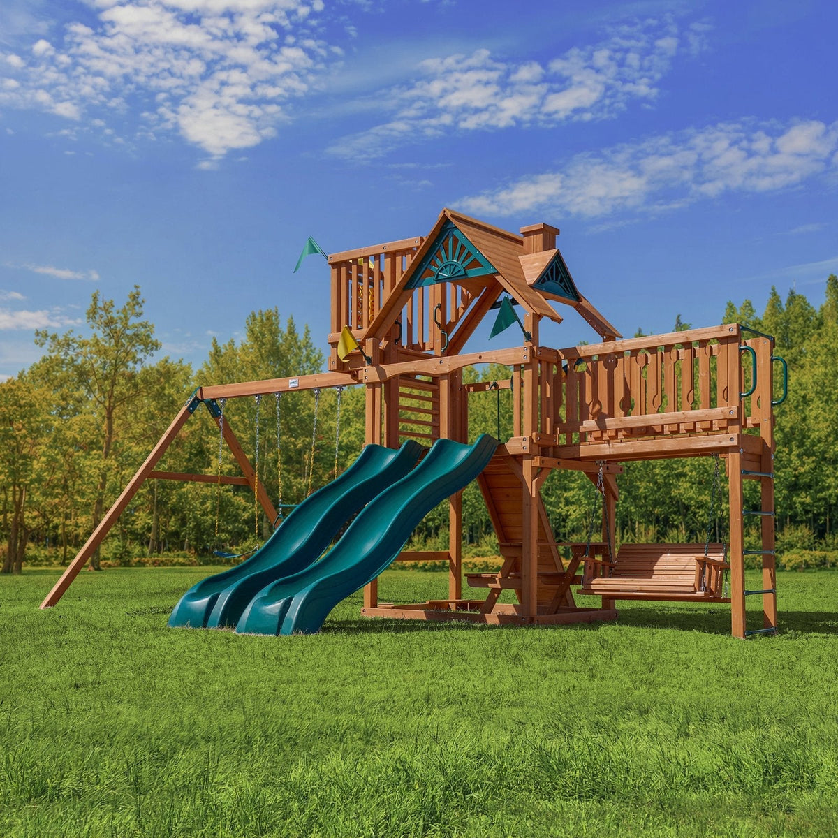 Summerville Deluxe Swing Set