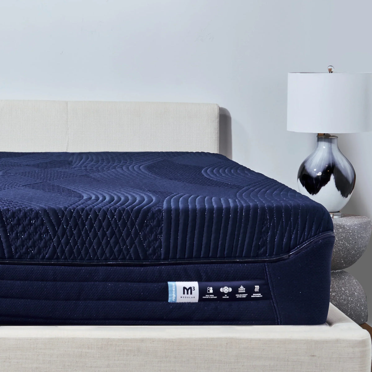 Bedgear M3 Night Ice Performance® Mattress - Modular Hybrid with Dual-Sided Cooling