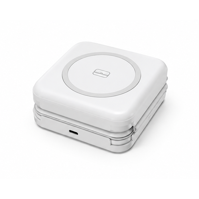 15W 3-in-1 Magnetic Wireless Charging Station Foldable Phone Charger Dock