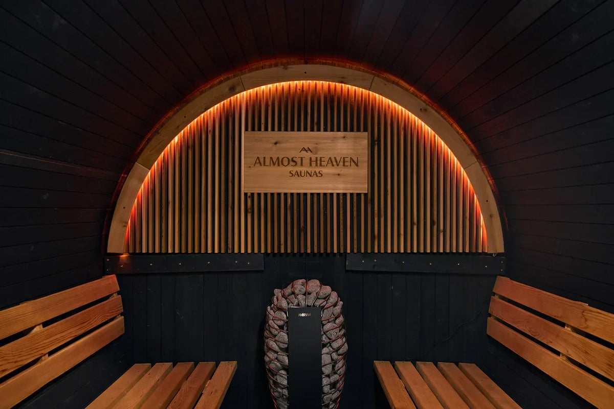 Lewisburg 6-8 Person Barrel Sauna