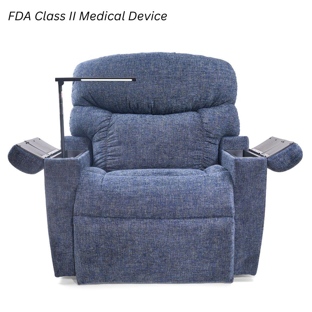 UltraComfort Maya UC566-MXW Medium-Wide Power Lift Chair - Stellar Positioning