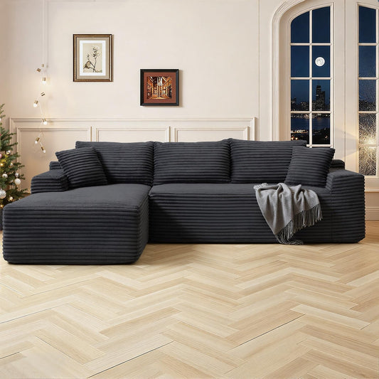 Berk Furniture Outlet Cloud Sectional Couch Modern Modular Sectional Sofa Deep Seat Corduroy
