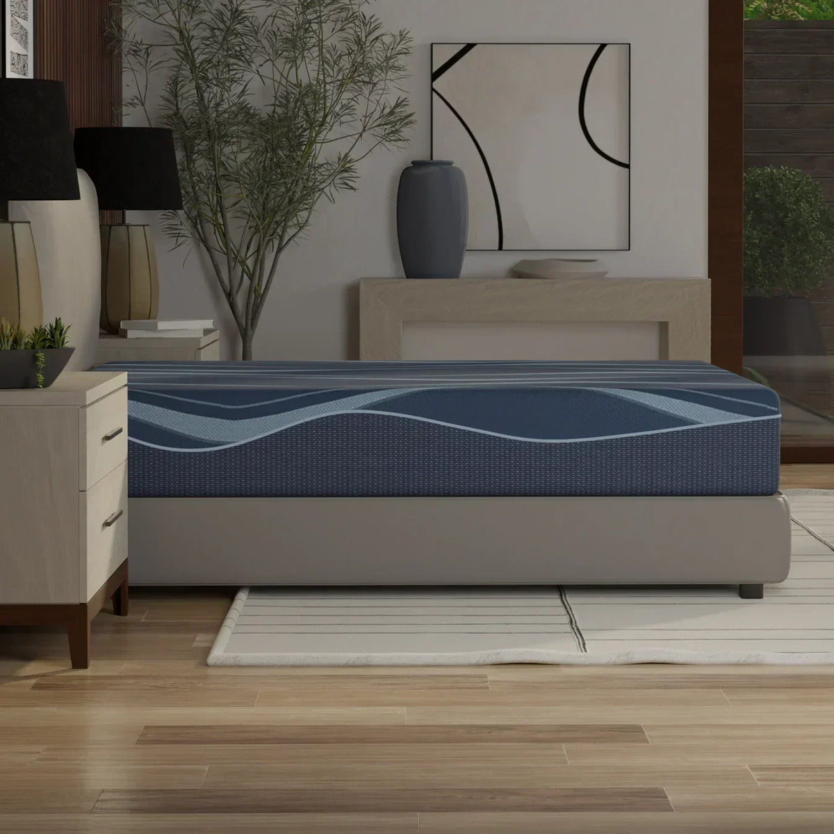 Bedplanet 12” ActiveAlign Copper Gel Mattress – Zoned Support & Sports Recovery