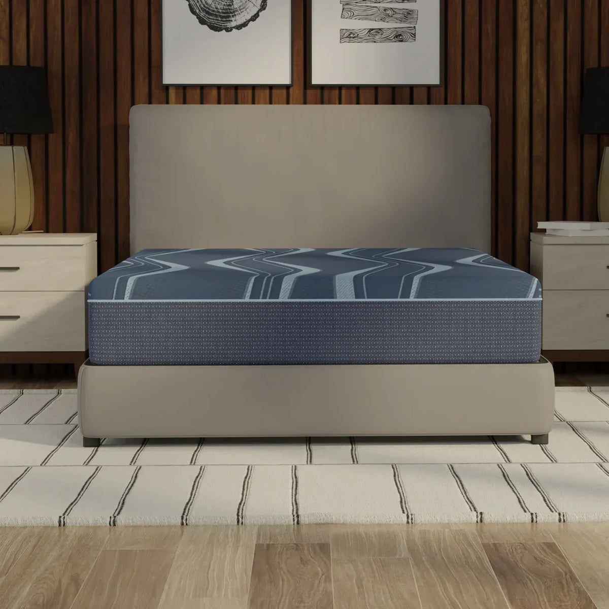 Bedplanet 12” ActiveAlign Copper Gel Mattress – Zoned Support & Sports Recovery