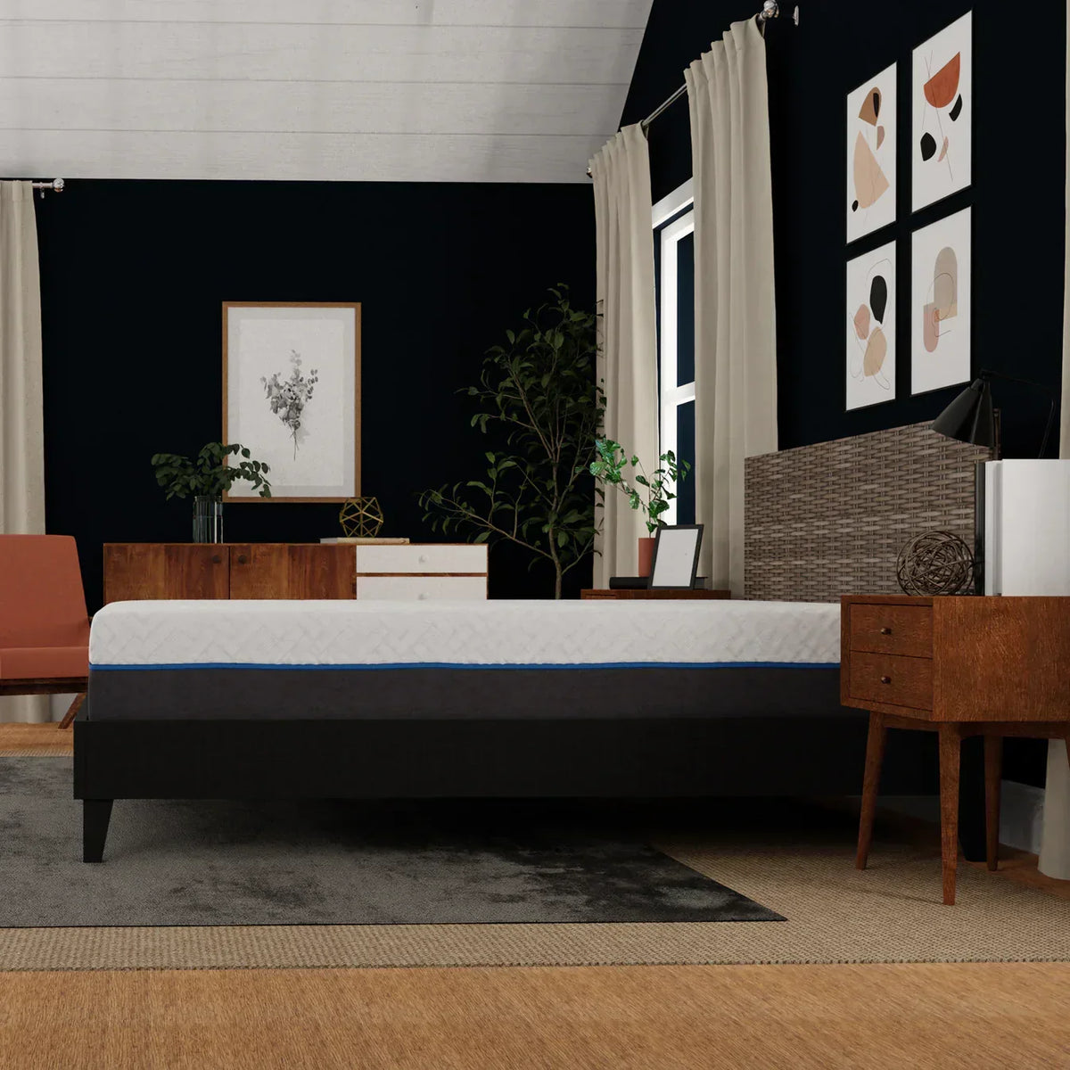 Bedplanet 12" Gel Plush Memory Foam Mattress – 7-Layer Cooling & Edge Support