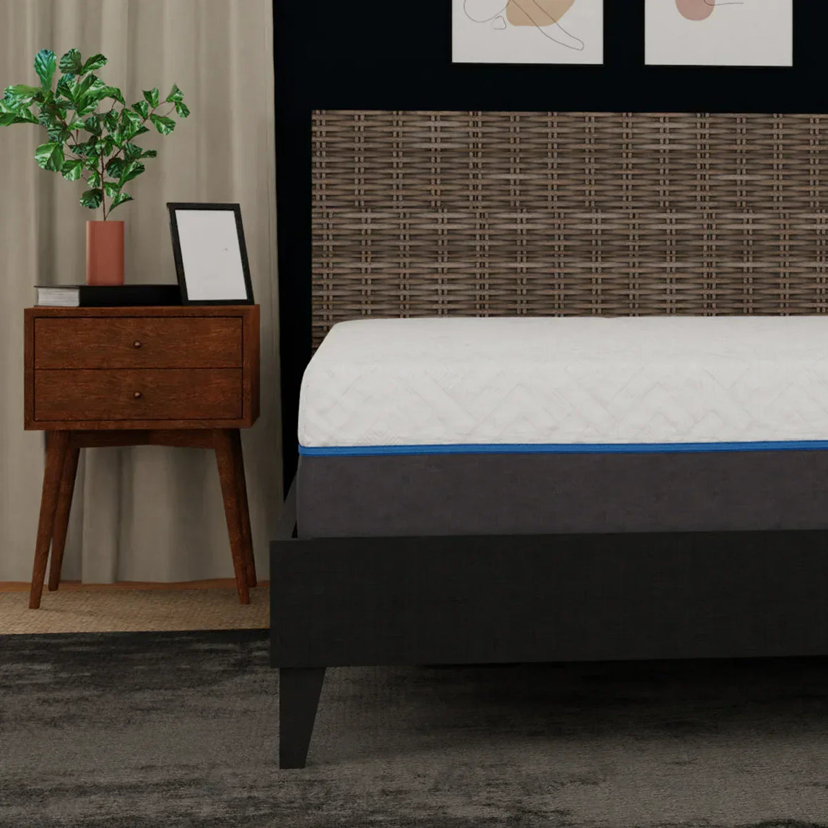 Bedplanet 12" Gel Plush Memory Foam Mattress – 7-Layer Cooling & Edge Support