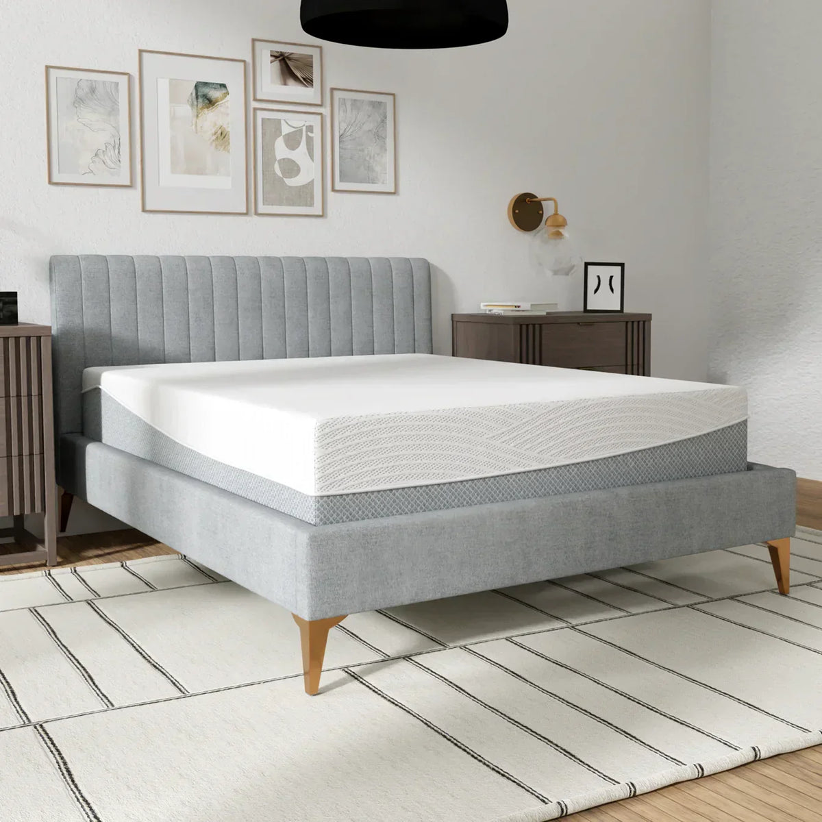 Bedplanet 12” EcoCore Hybrid Mattress – Soy-Based Foam & Pocketed Coils