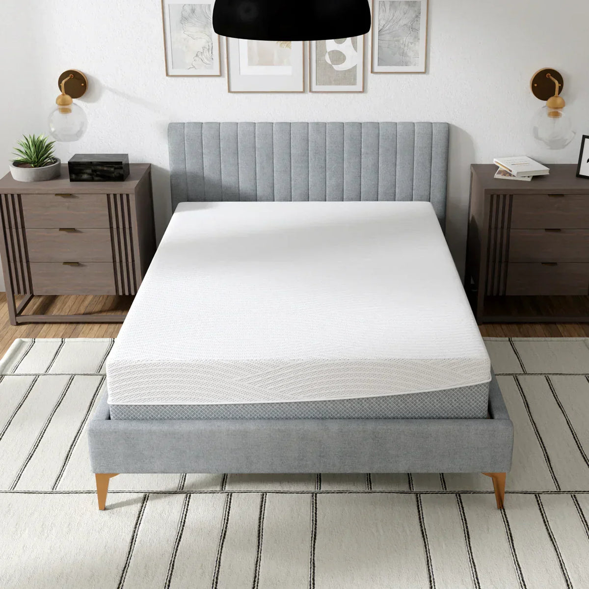 Bedplanet 12” EcoCore Hybrid Mattress – Soy-Based Foam & Pocketed Coils