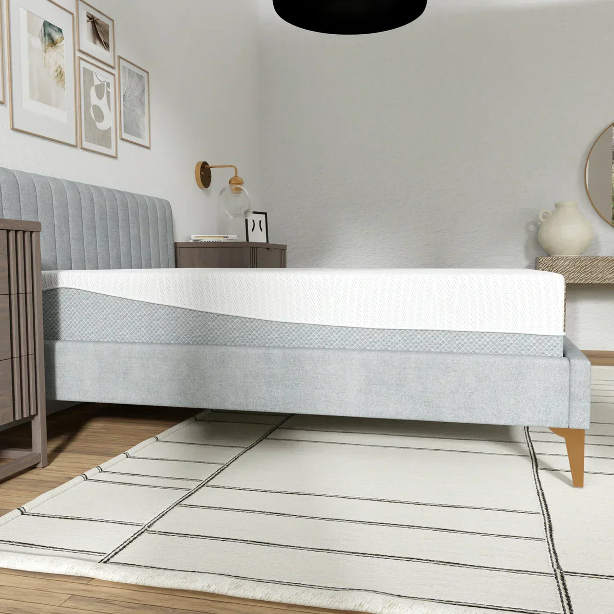 Bedplanet 12” EcoCore Hybrid Mattress – Soy-Based Foam & Pocketed Coils