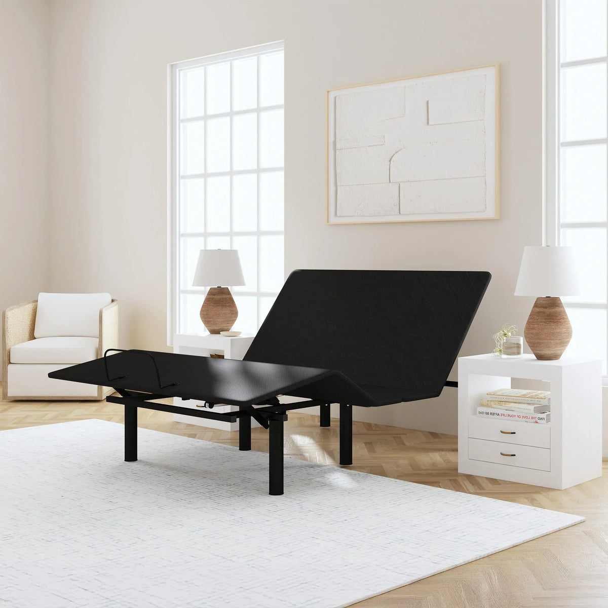 Rize Plus Adjustable Bed Base - Dual Motor Head & Foot Tilt