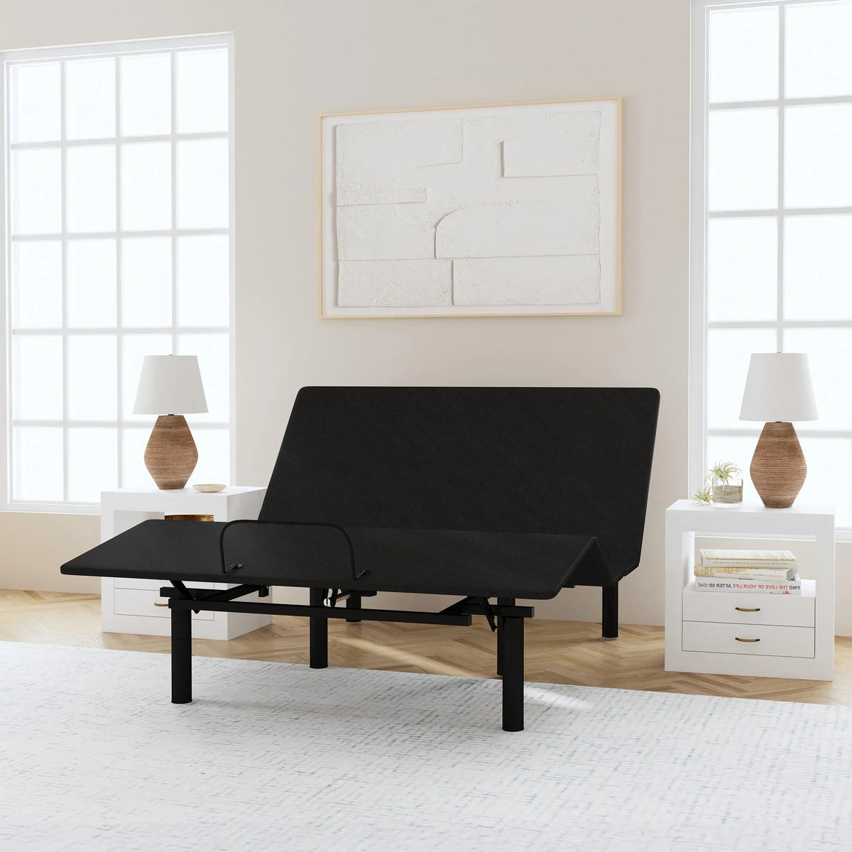 Rize Plus Adjustable Bed Base - Dual Motor Head & Foot Tilt