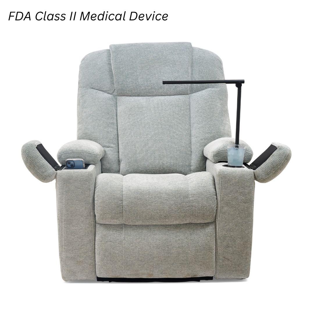 UltraComfort Venice UC477-LAR Large Power Lift Chair - Eclipse Tilt & Zero Gravity