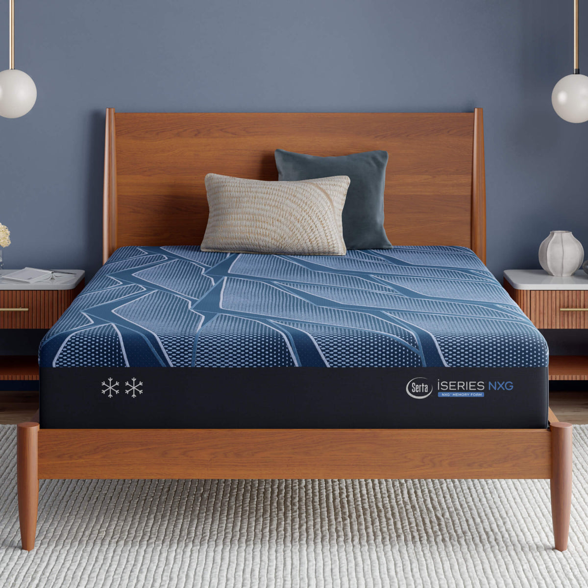Serta iSeries NXG 1500 Luxury Firm Mattress - Cooling Foam Core Support