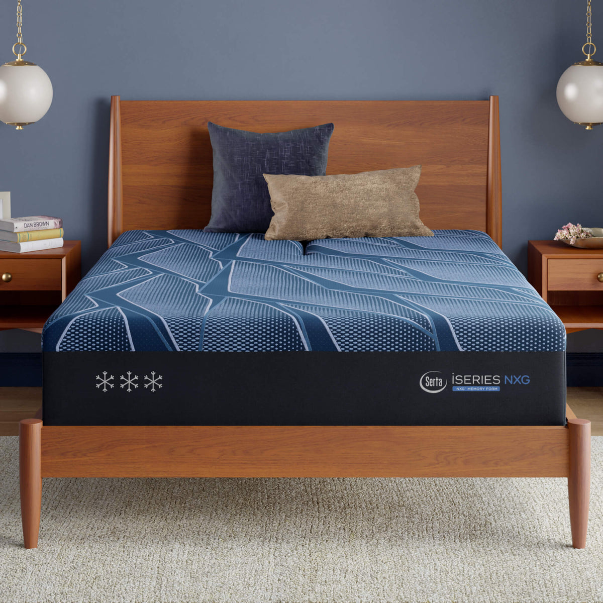 Serta iSeries NXG 3500 Medium Mattress - Balanced Cooling Foam Support for All Sleep Positions