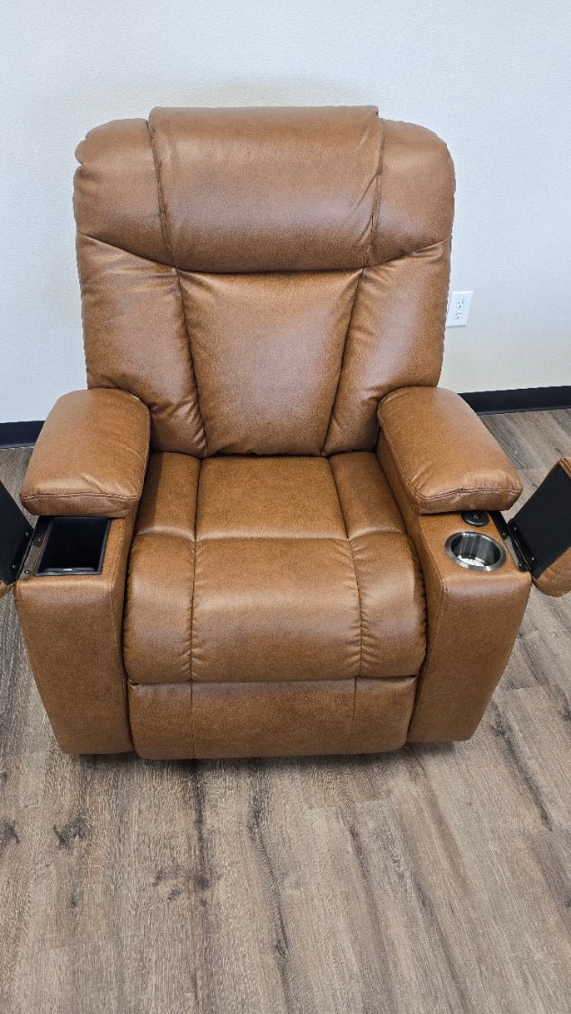 UltraComfort Rhodes UC472 Lift Chair Recliner – Open Box Floor Model Special (Tan)