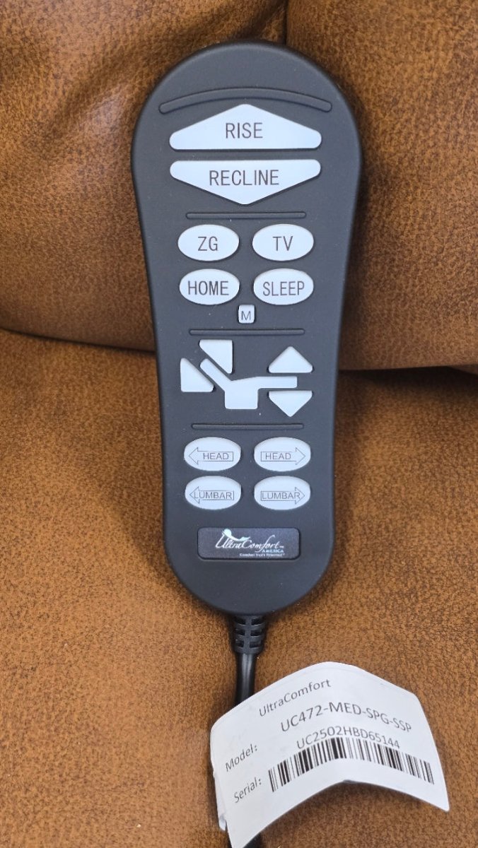 UltraComfort Rhodes UC472 Lift Chair Recliner – Open Box Floor Model Special (Tan)