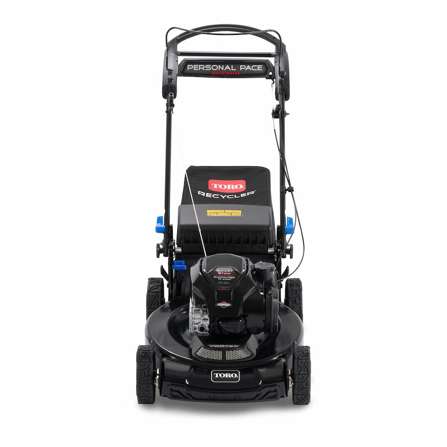 Toro Recycler Max Mower 163cc Briggs Engine Personal Pace with Smart Stow (22")