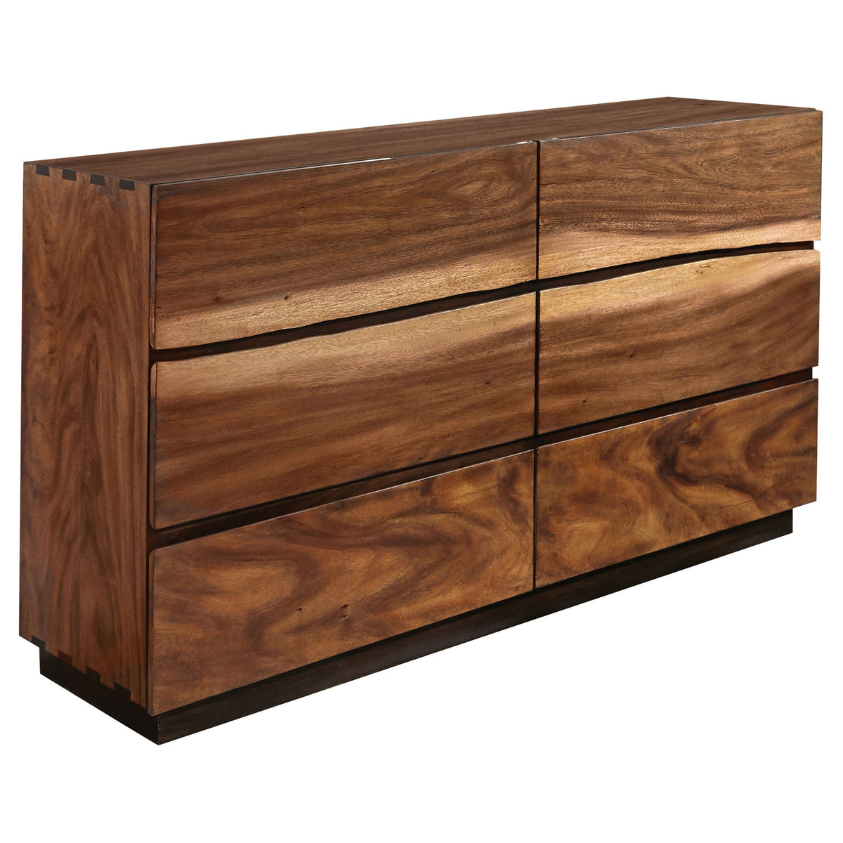Coaster Fine Furniture Winslow Bedroom Set – Smokey Walnut Platform Bed with Storage