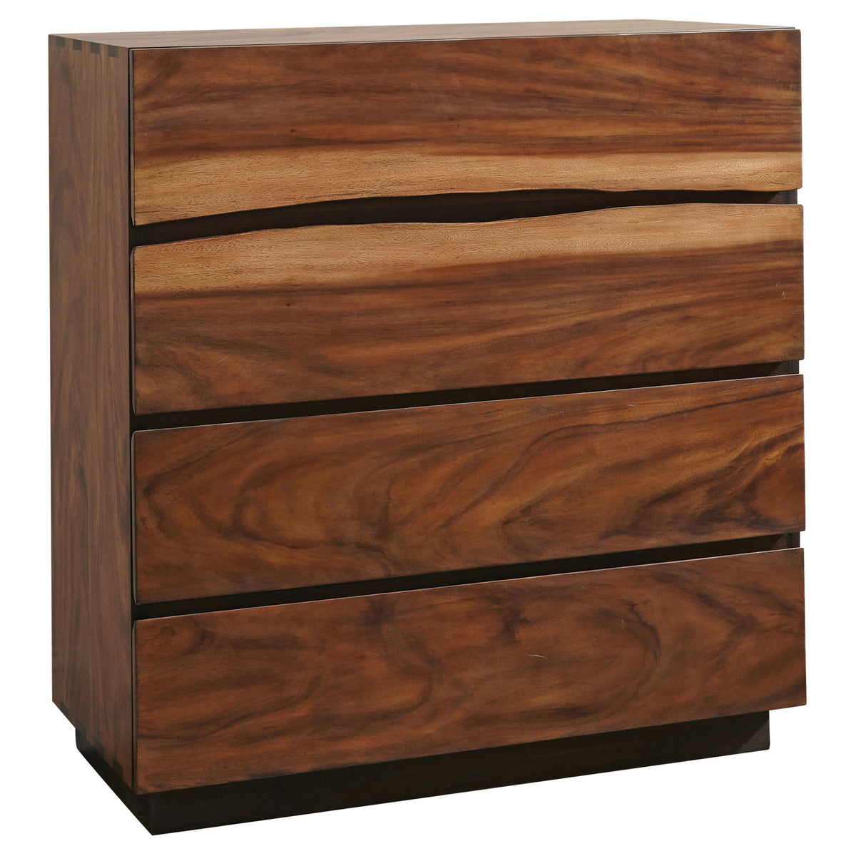Coaster Fine Furniture Winslow Bedroom Set – Smokey Walnut Platform Bed with Storage