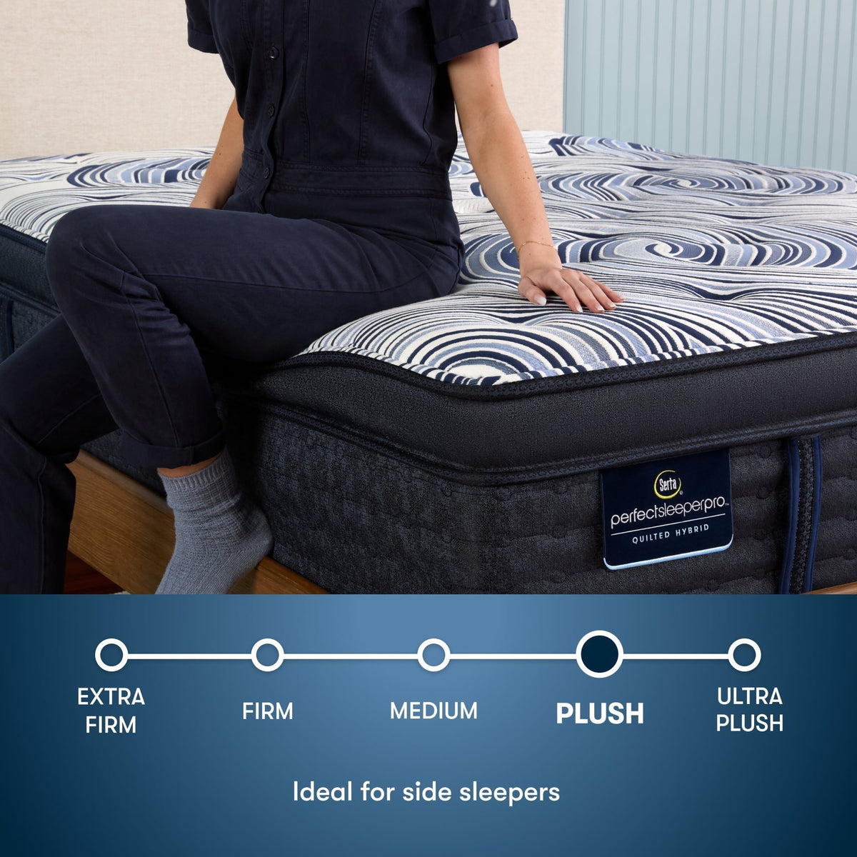Serta Perfect Sleeper Pro Edinburgh 14.75" Plush Pillow Top Mattress