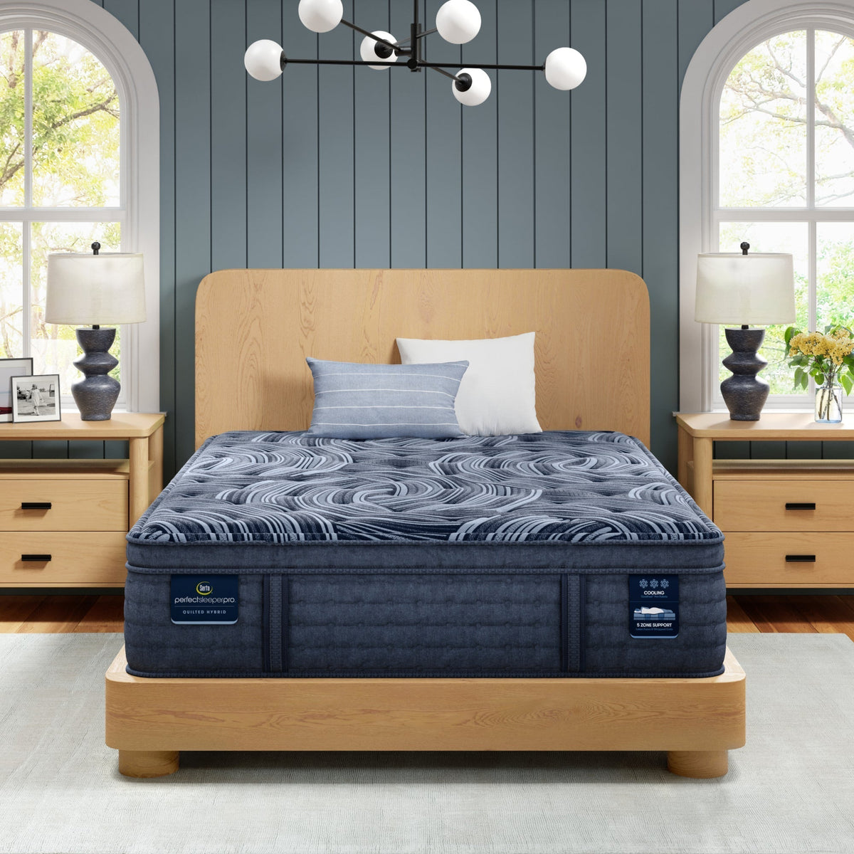 Serta Perfect Sleeper Pro Valais 15" Plush Pillow Top Mattress