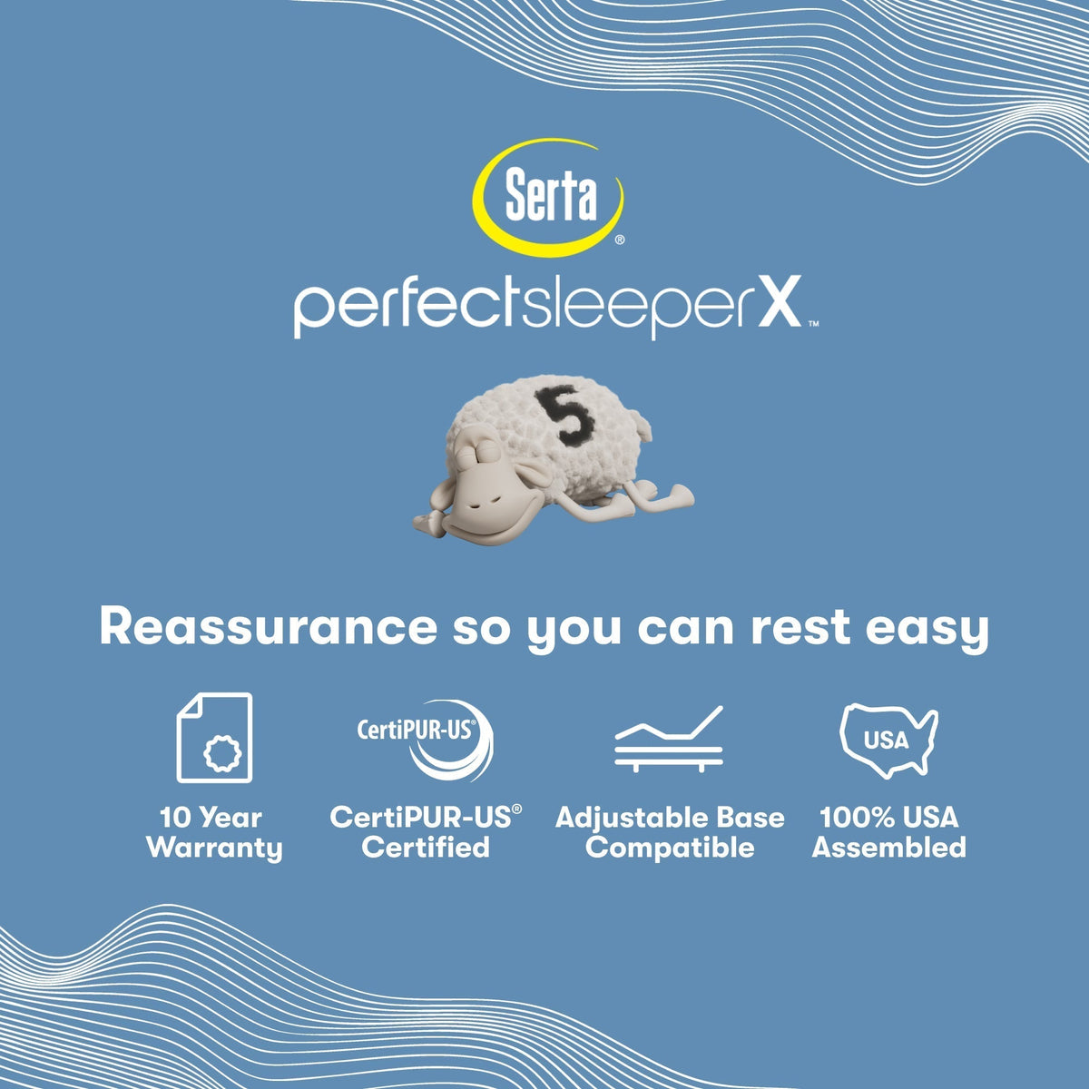 Serta Perfect Sleeper X™ Quilted Knox Firm Mattress