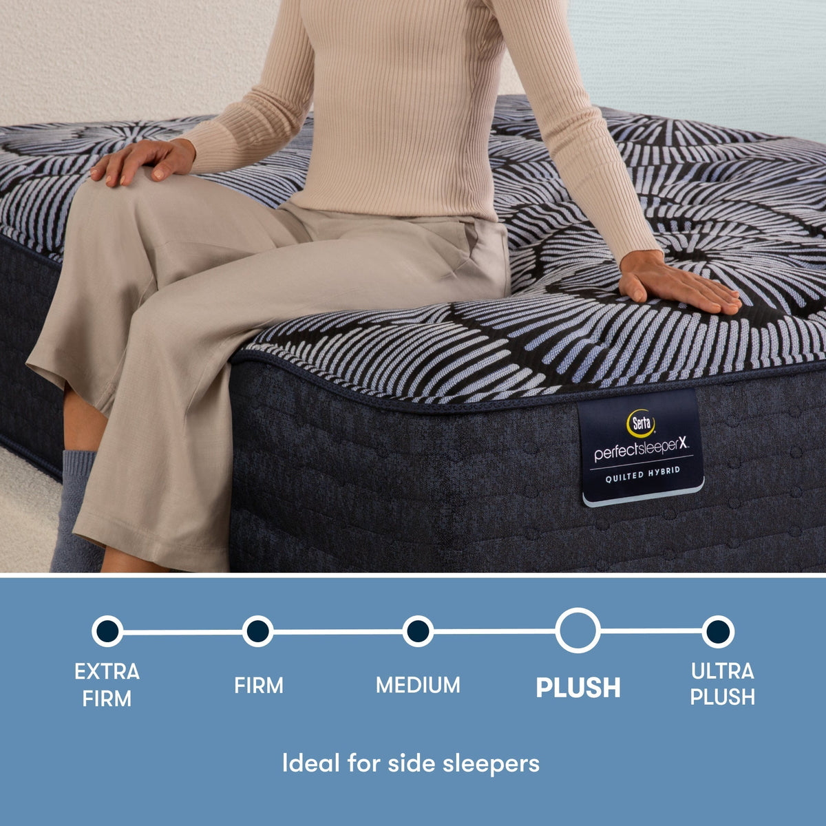 Serta Perfect Sleeper X™ Quilted Excelled Plush Mattress