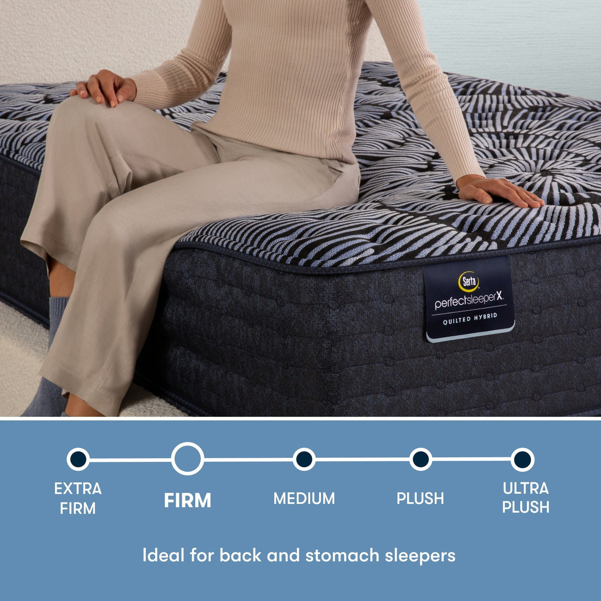 Serta Perfect Sleeper X™ Quilted Knox Firm Mattress