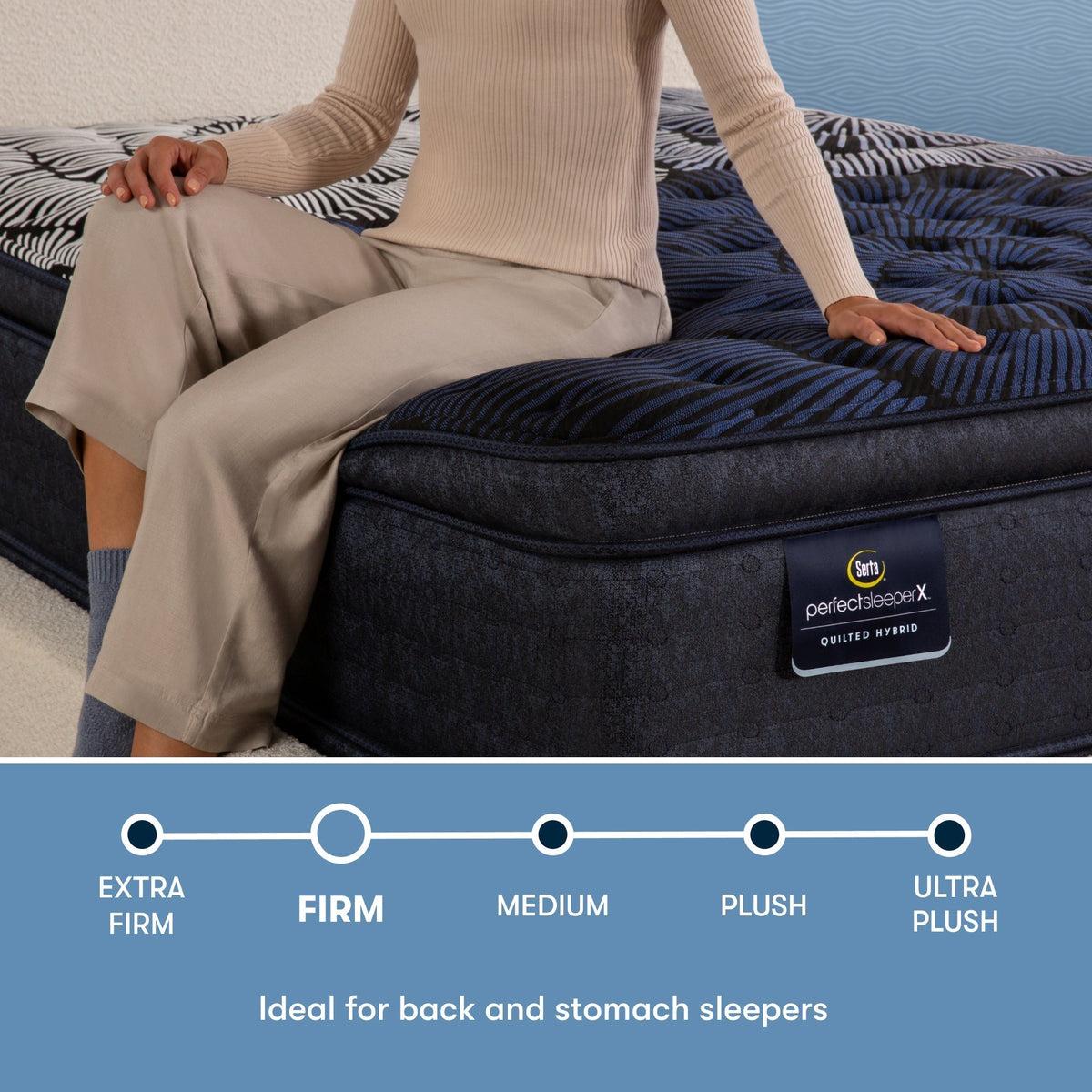 Serta Perfect Sleeper X™ Quilted Max Firm Pillow Top Mattress