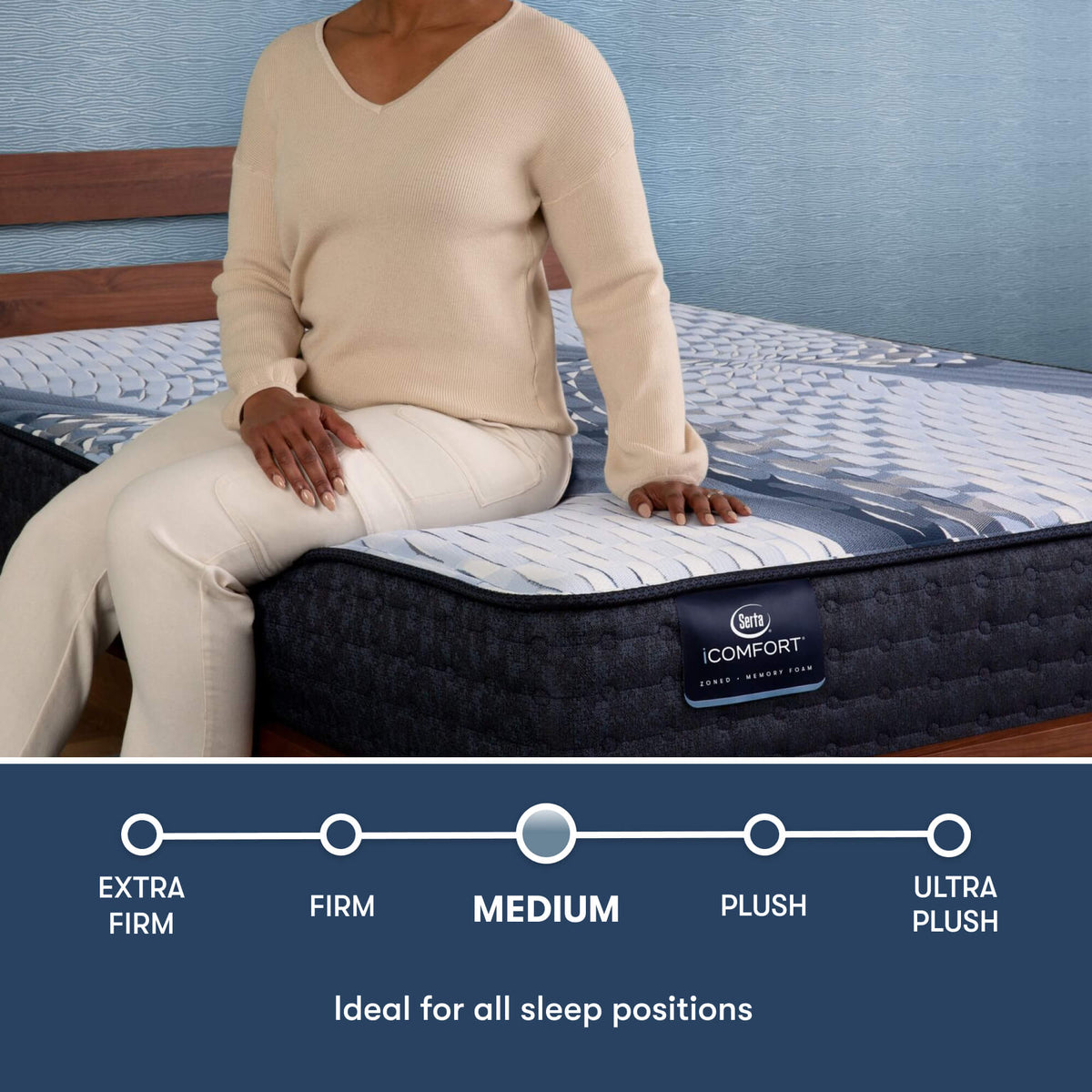 Serta iComfort Memory Foam Aveda Medium Mattress