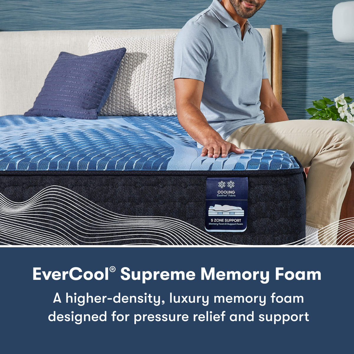 Serta iComfort Memory Foam Aspire Medium Mattress