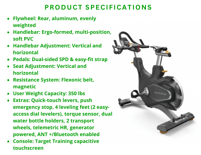 Matrix Training Indoor Cycle Spin Bike