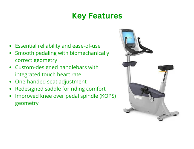 Precor UBK885 Upright Bike