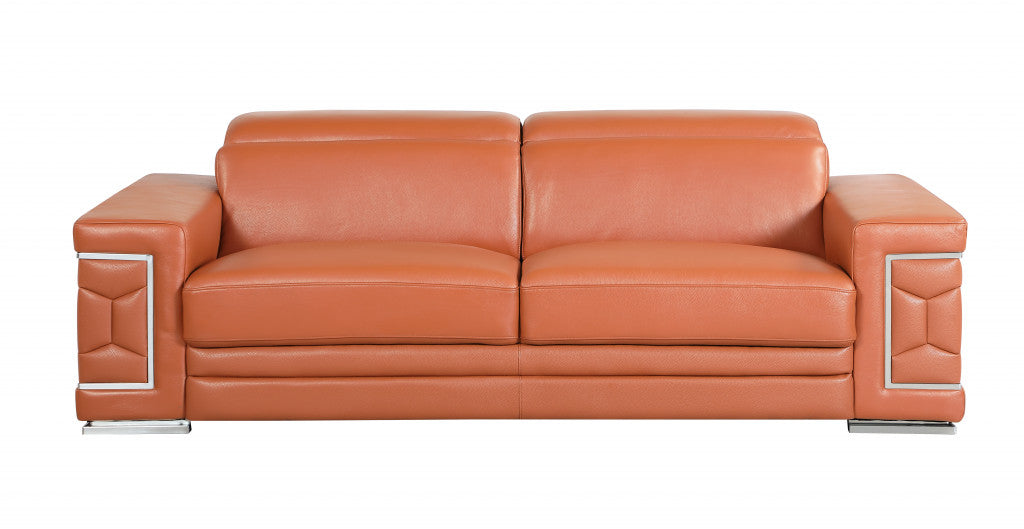 Monaco Leather Seating Set – Camel